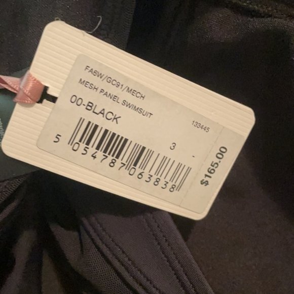 Ted Baker Swimsuit Mesh Panel  DD32 Sz 10 - Picture 6 of 8